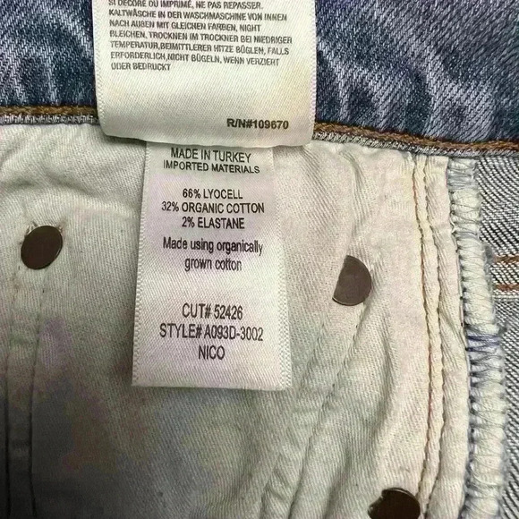 Agolde Nico High Rise Slim Jean 26 - Picture 9 of 9